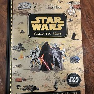 Star Wars galactic maps book